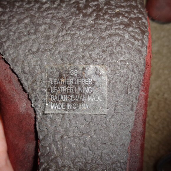 Beviel Anthropologie Mary Jane's Retro Heels Leather Size 8 1/2 - Picture 5 of 7